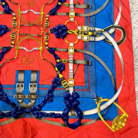 Authentic Hermes Grand Manege silk scarf - Picture 6 of 10